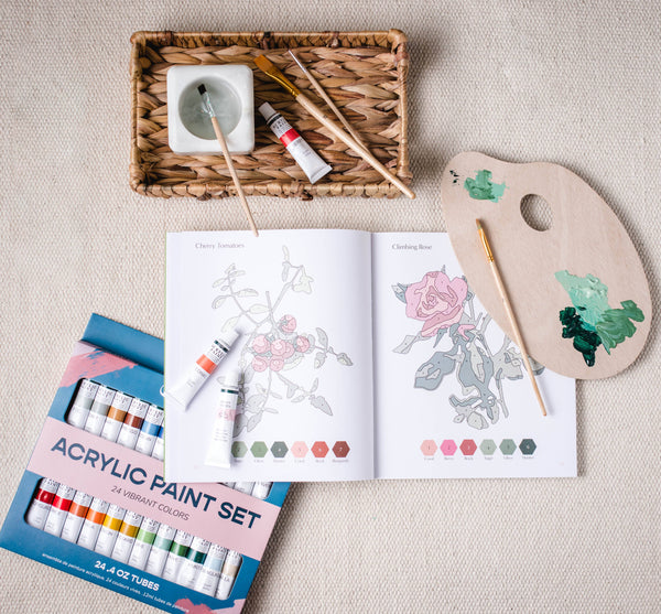 Acrylic Paints: Set of 24 - DIGS