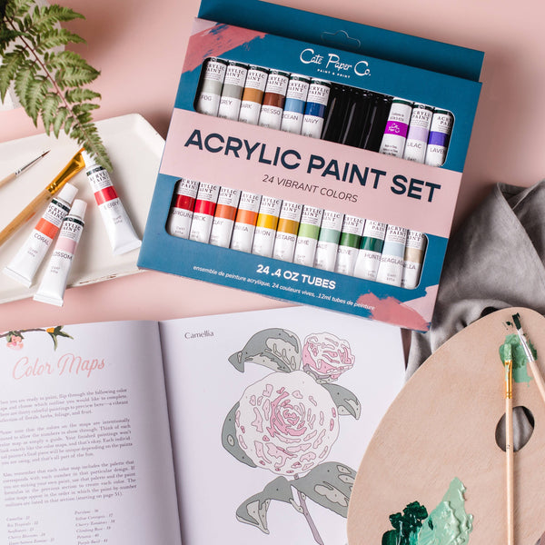 Acrylic Paints: Set of 24 - DIGS