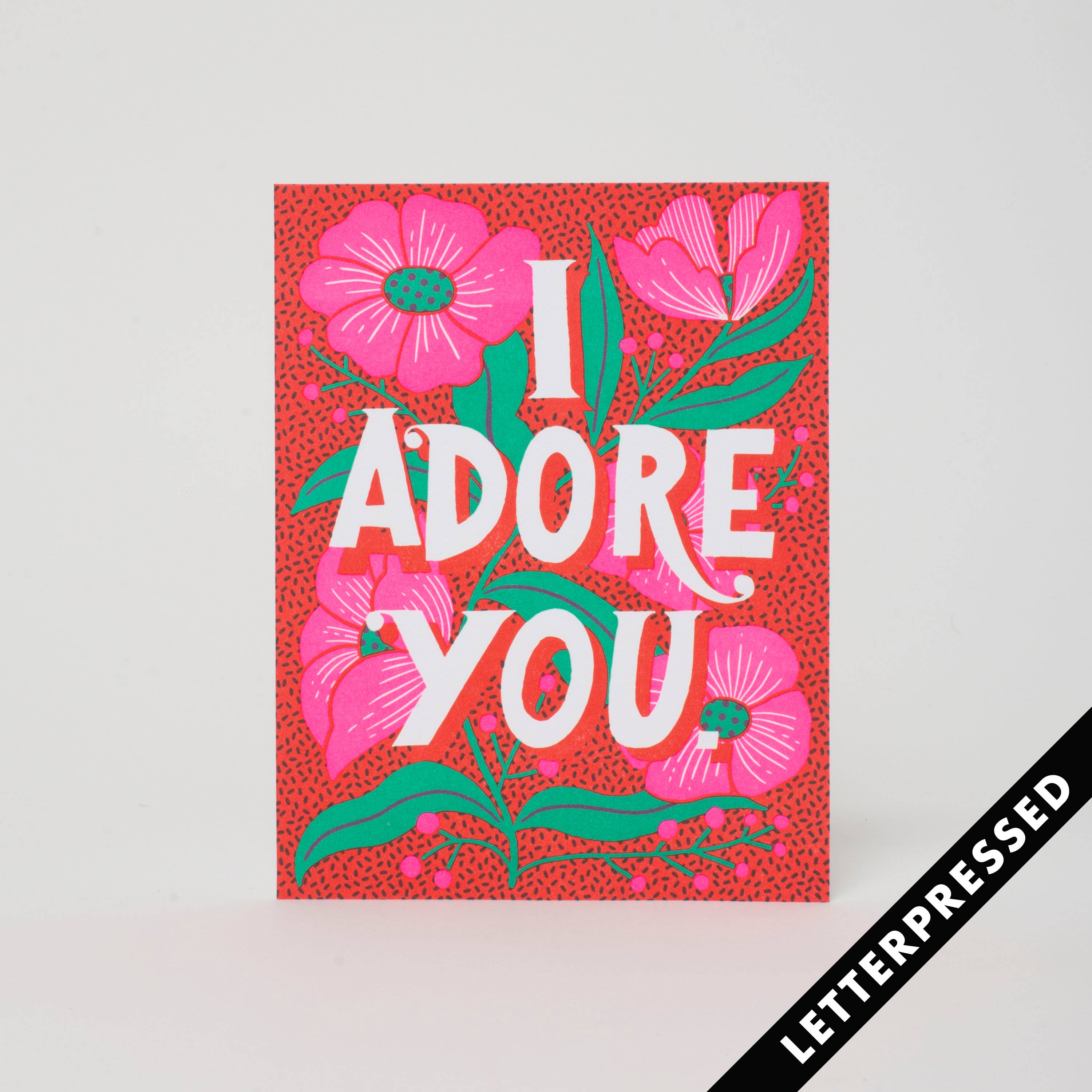 Adore You Flowers Card - DIGS