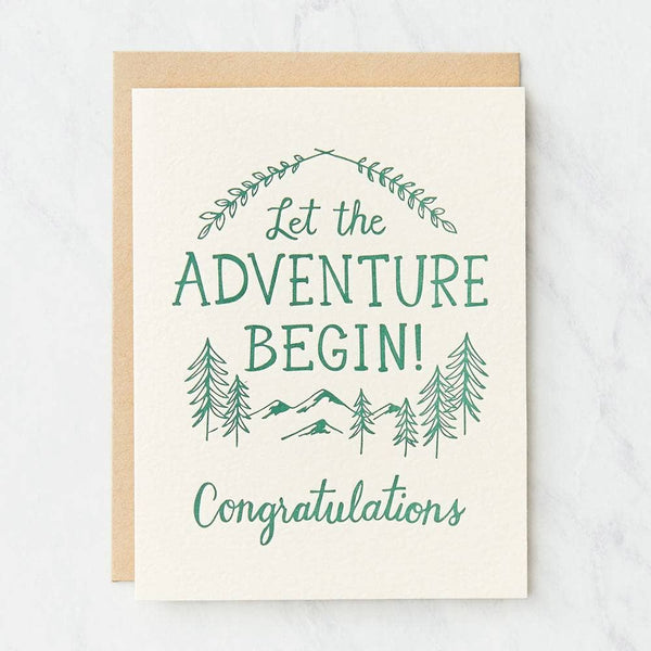 Adventure Begin Graduation Card - DIGS