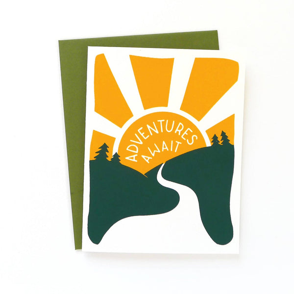 Adventures Await Card - DIGS