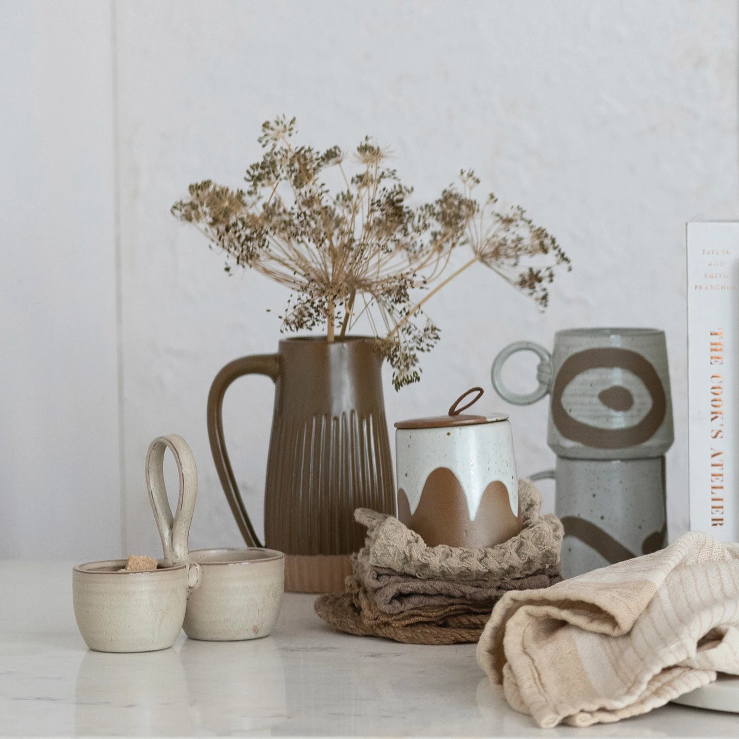 Stoneware Caddy