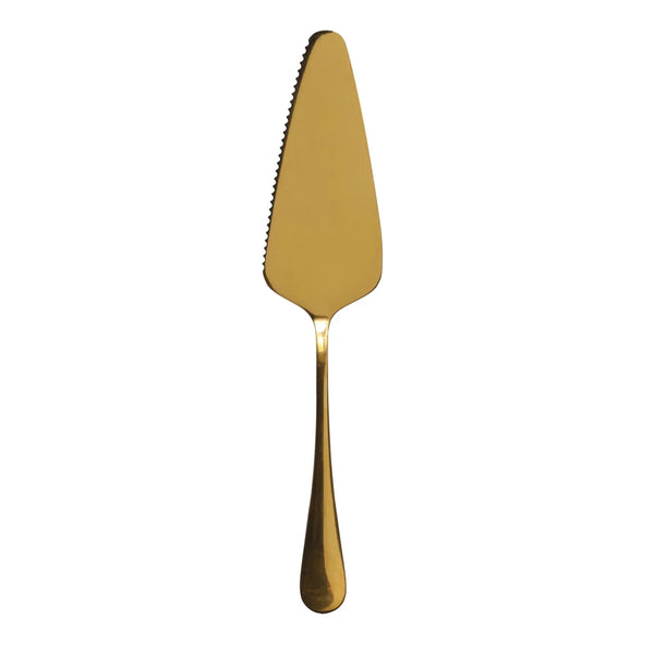 Gold Plated Cake Server