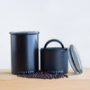 Airscape Stainless Steel Canister: Black - DIGS