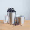 Airscape Stainless Steel Canister: Brushed Steel - DIGS