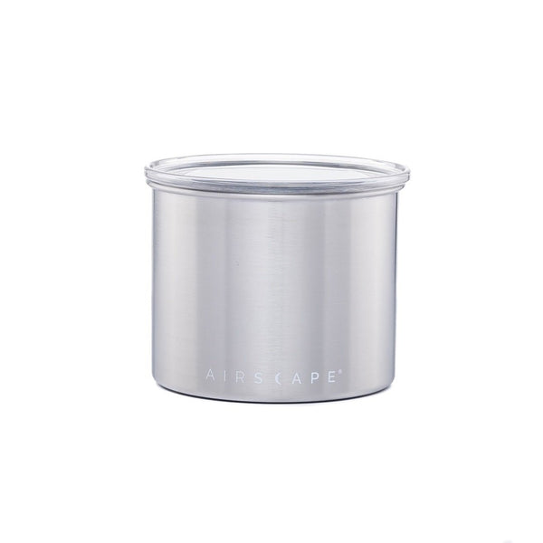 Airscape Stainless Steel Canister: Brushed Steel - DIGS