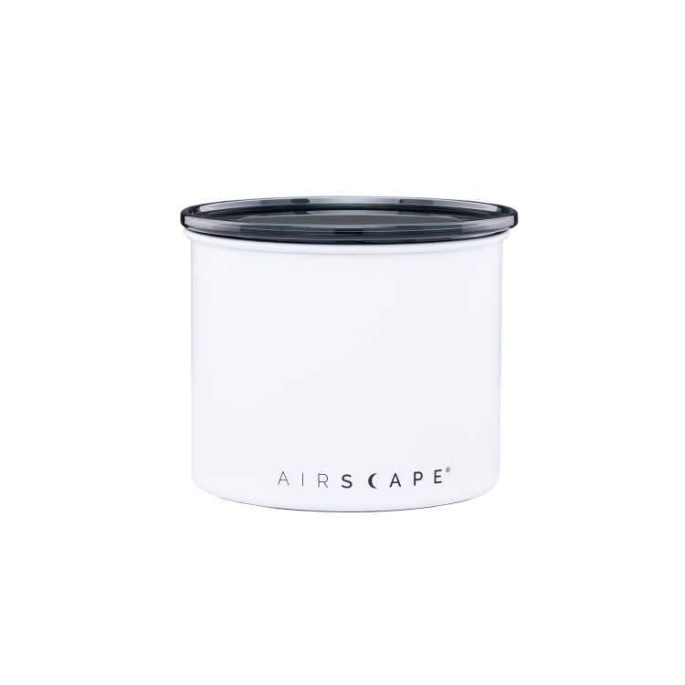 Airscape Stainless Steel Canister: White - DIGS