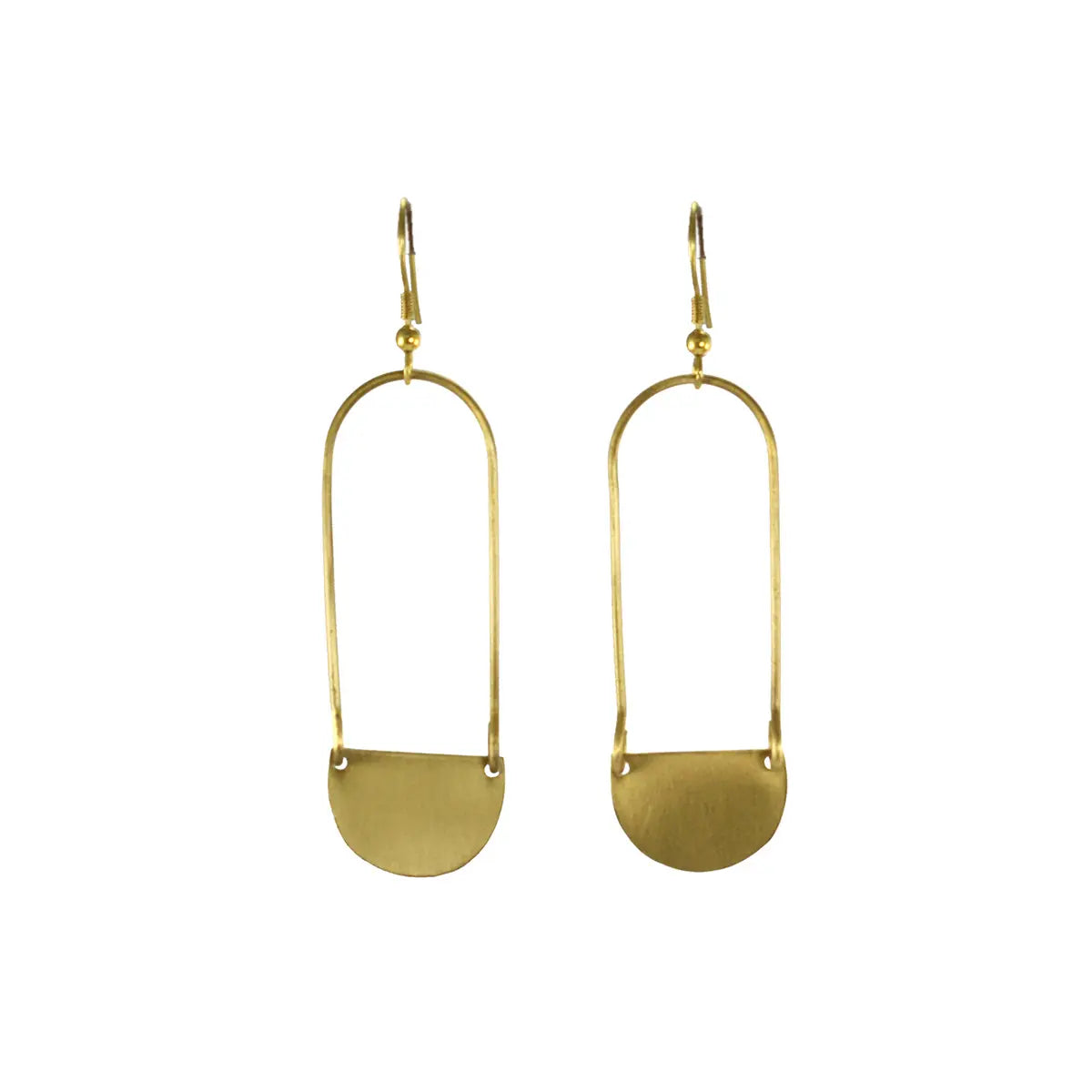 Aliya Earrings: Gold