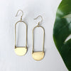 Aliya Earrings: Gold