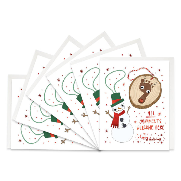 All Ornaments Welcome Box Holiday Card - DIGS