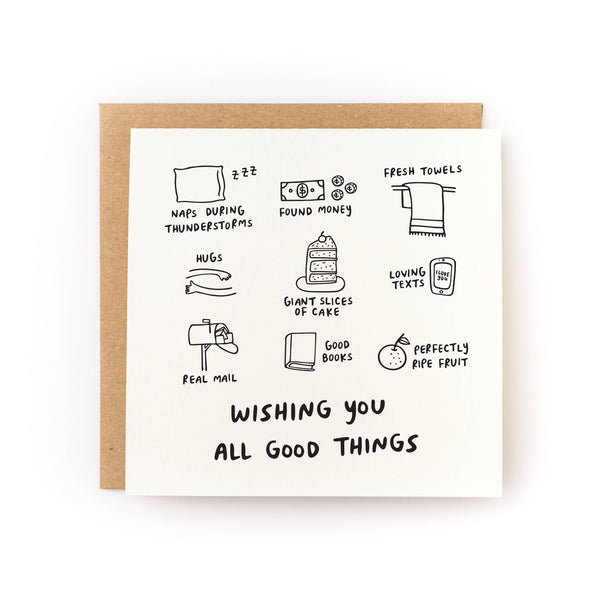 All the Good Things Birthday Card - DIGS