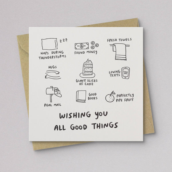 All the Good Things Birthday Card - DIGS