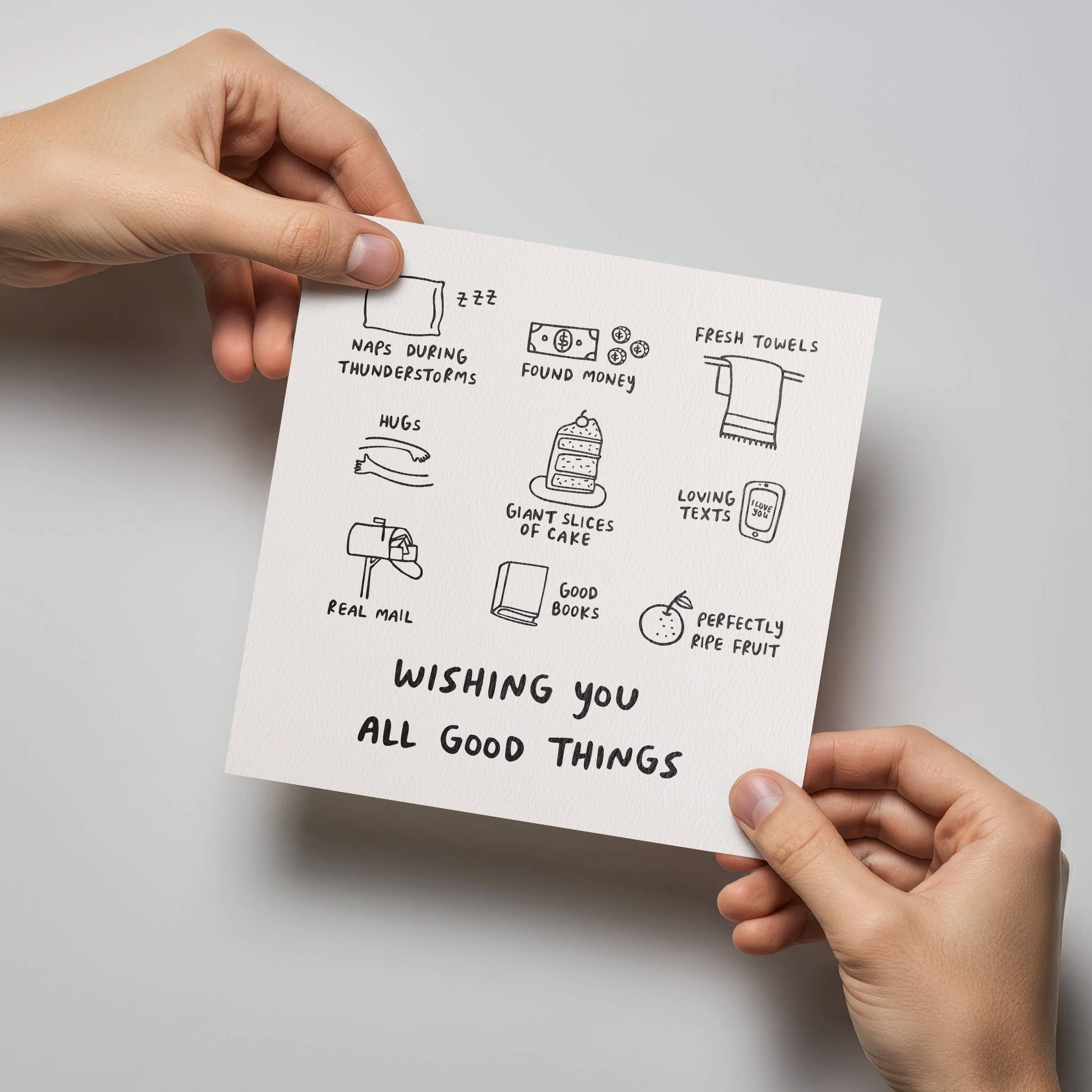 All the Good Things Birthday Card - DIGS