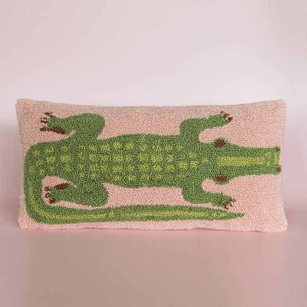Alligator Throw Pillow - DIGS