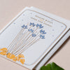 Alpine Bog Stars Wedding Card - DIGS