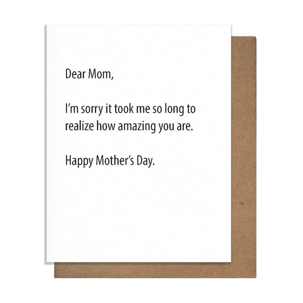 Amazing Mom Mother's Day Card - DIGS