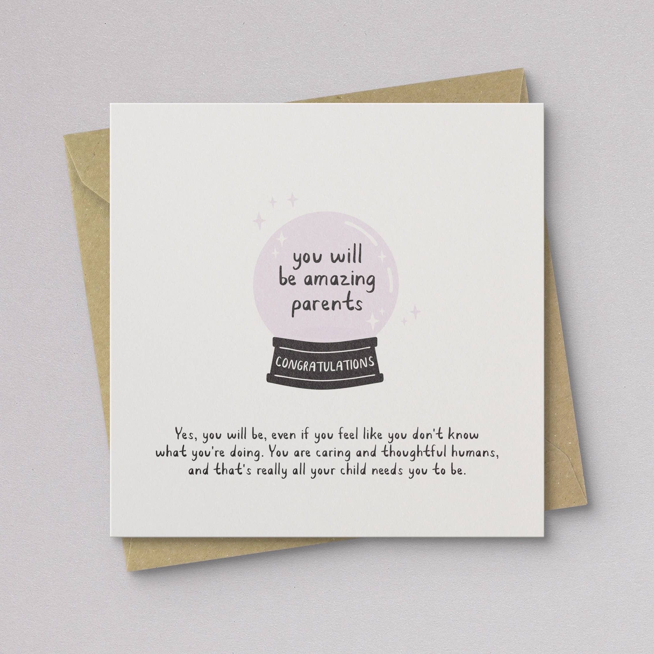 Amazing Parents Baby Card - DIGS