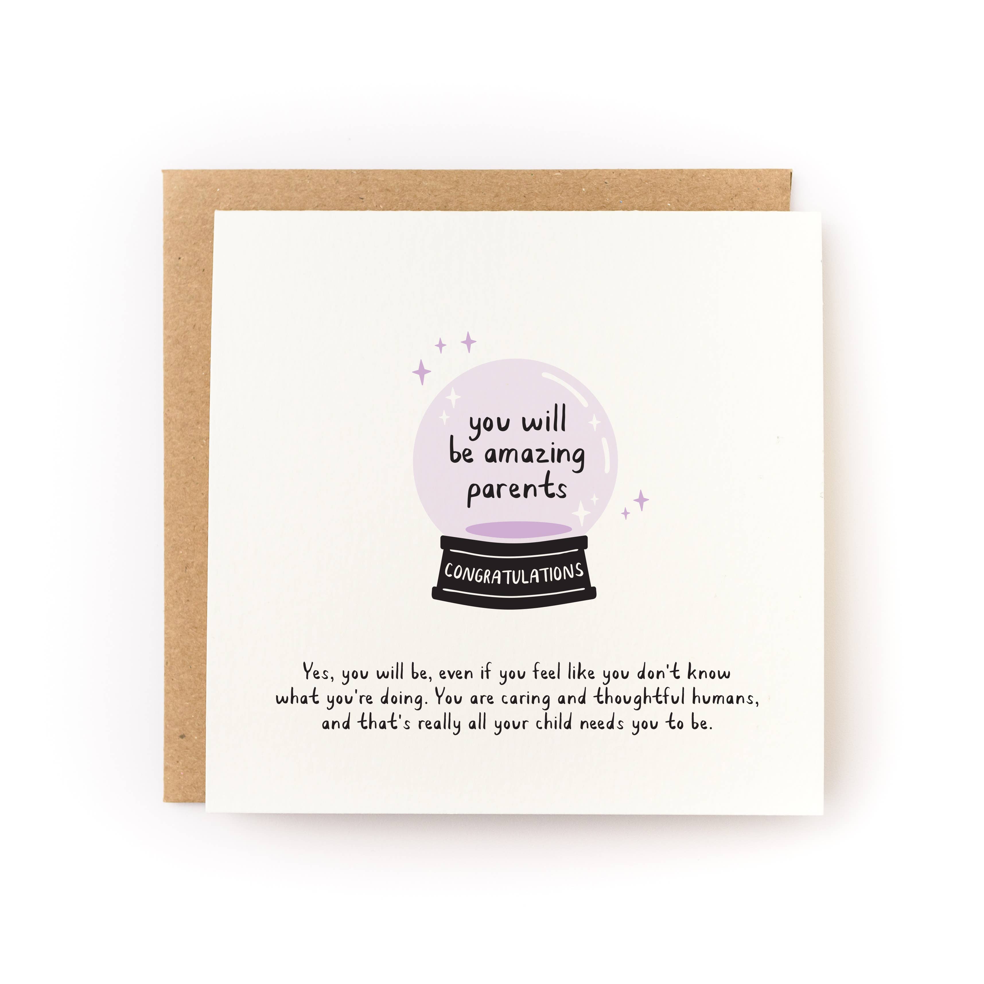 Amazing Parents Baby Card - DIGS