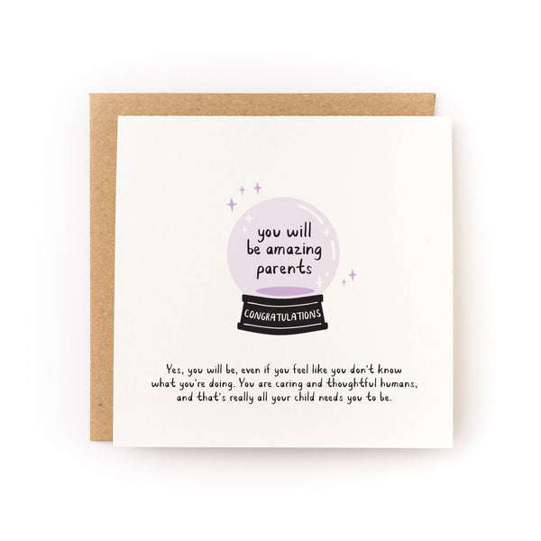 Amazing Parents Baby Card - DIGS