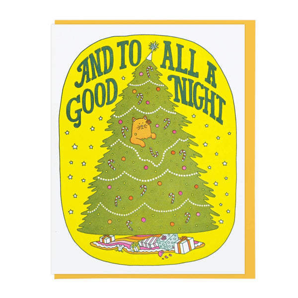 And To All A Good Night Holiday Card - DIGS