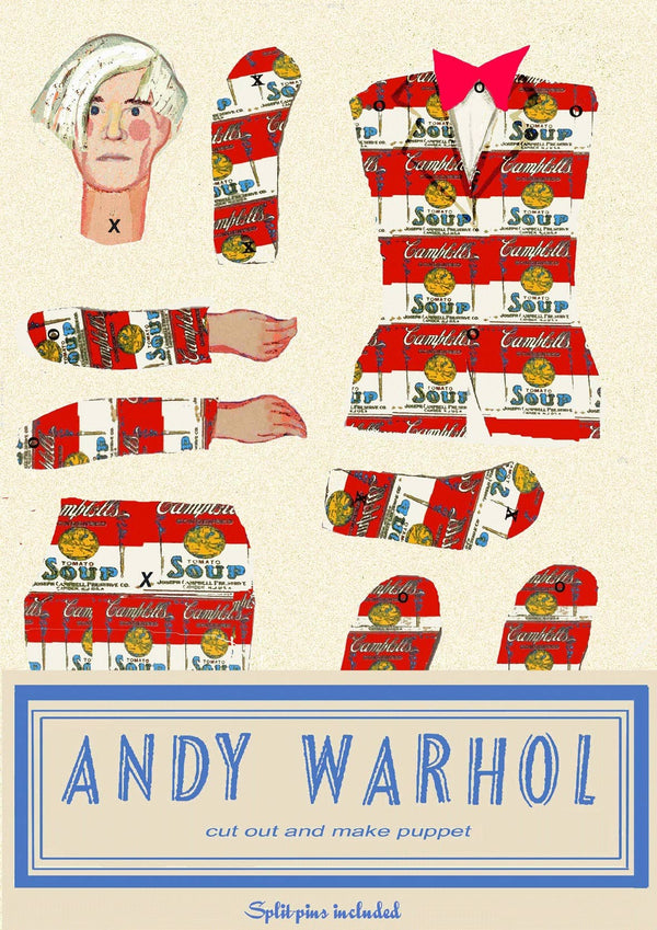 Andy Warhol Cut and Make Puppet - DIGS