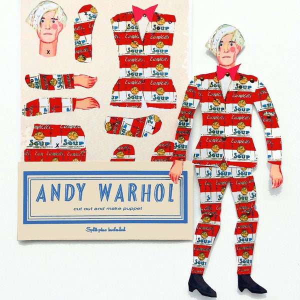 Andy Warhol Cut and Make Puppet - DIGS