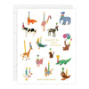 Animal Party Birthday Card - DIGS