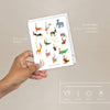 Animal Party Birthday Card - DIGS
