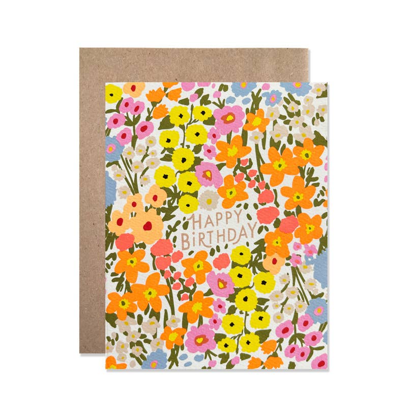 Anna's Garden Birthday Card - DIGS