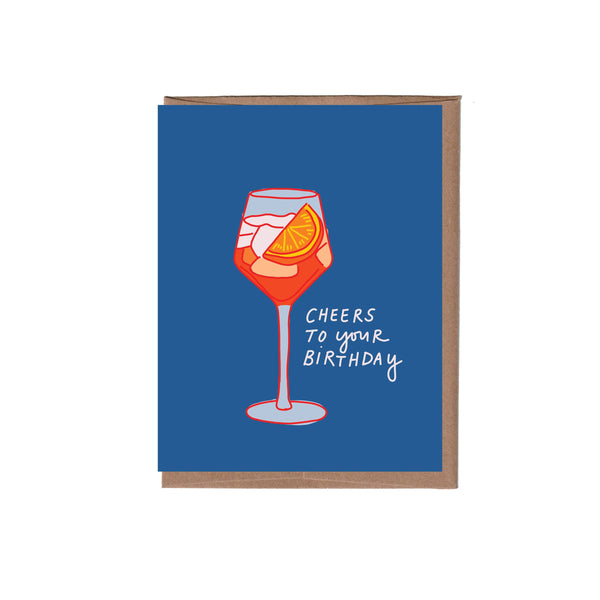 Aperol Spritz Birthday Card - DIGS