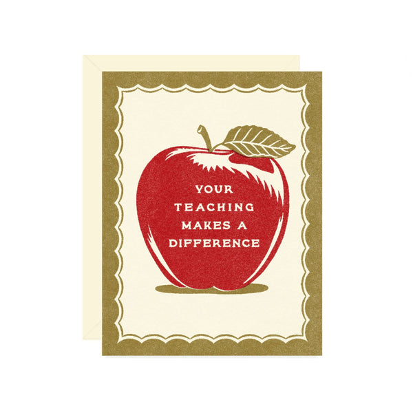 Apple Teacher Card - DIGS