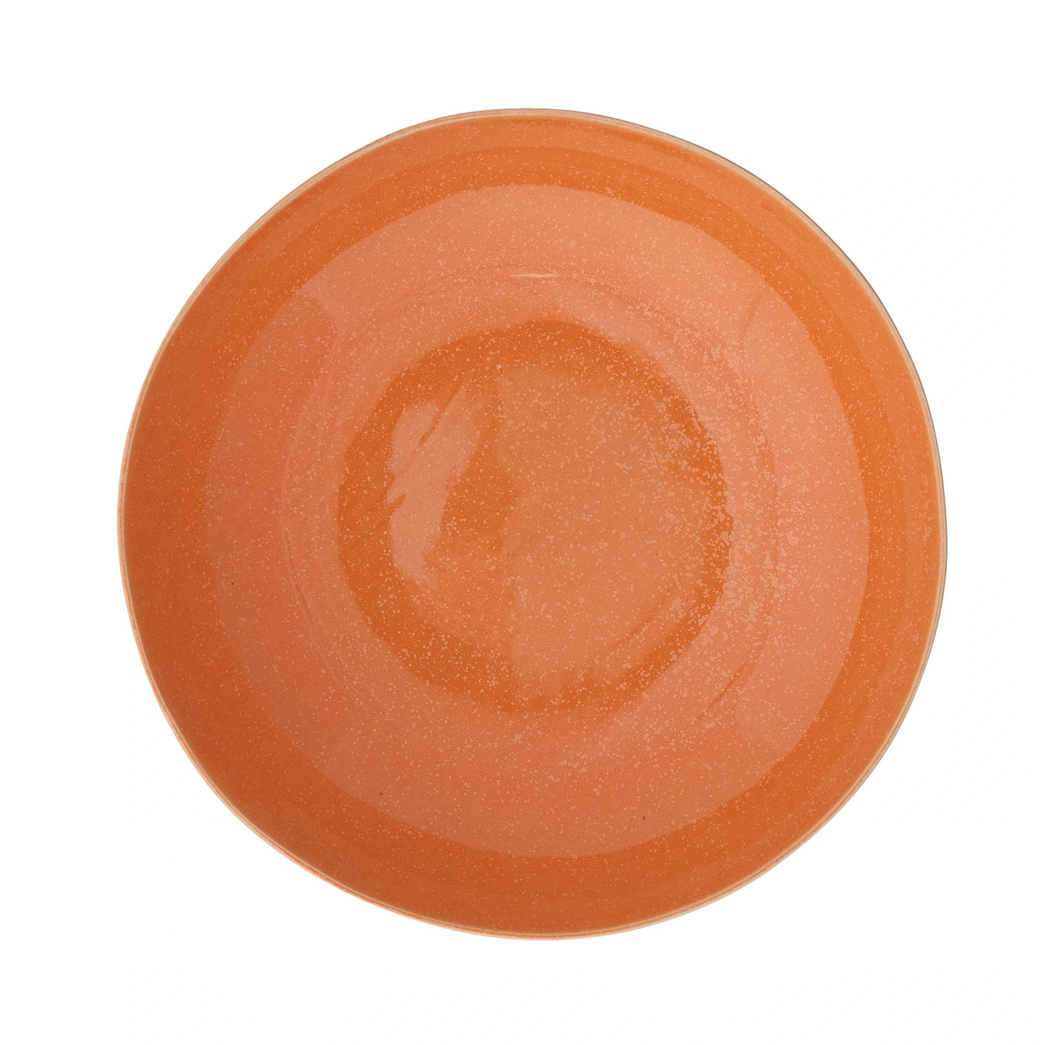 Apricot Stoneware Low Bowl - DIGS