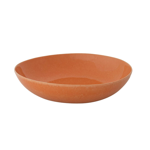Apricot Stoneware Low Bowl - DIGS