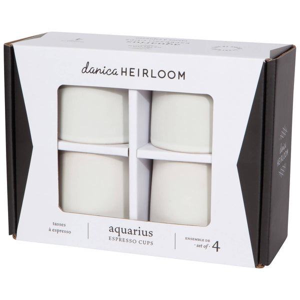 Aquarius Oyster Espresso Cups Set - DIGS