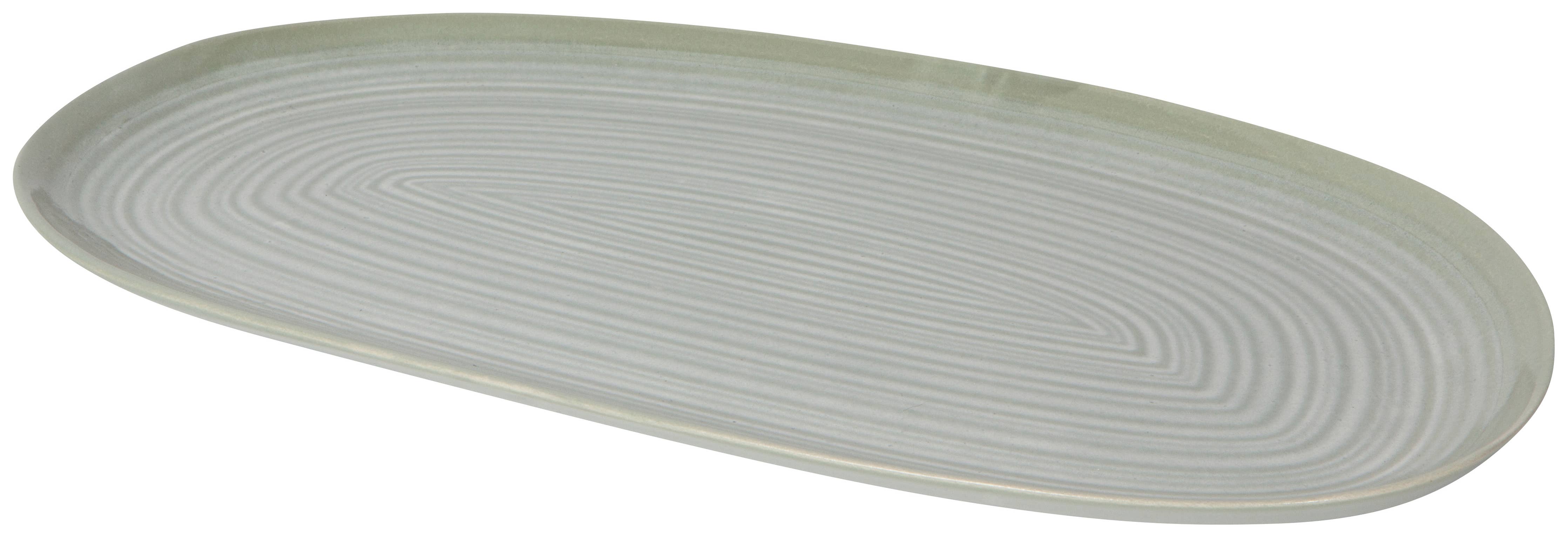 Aquarius Sage Large Oval Platter - DIGS