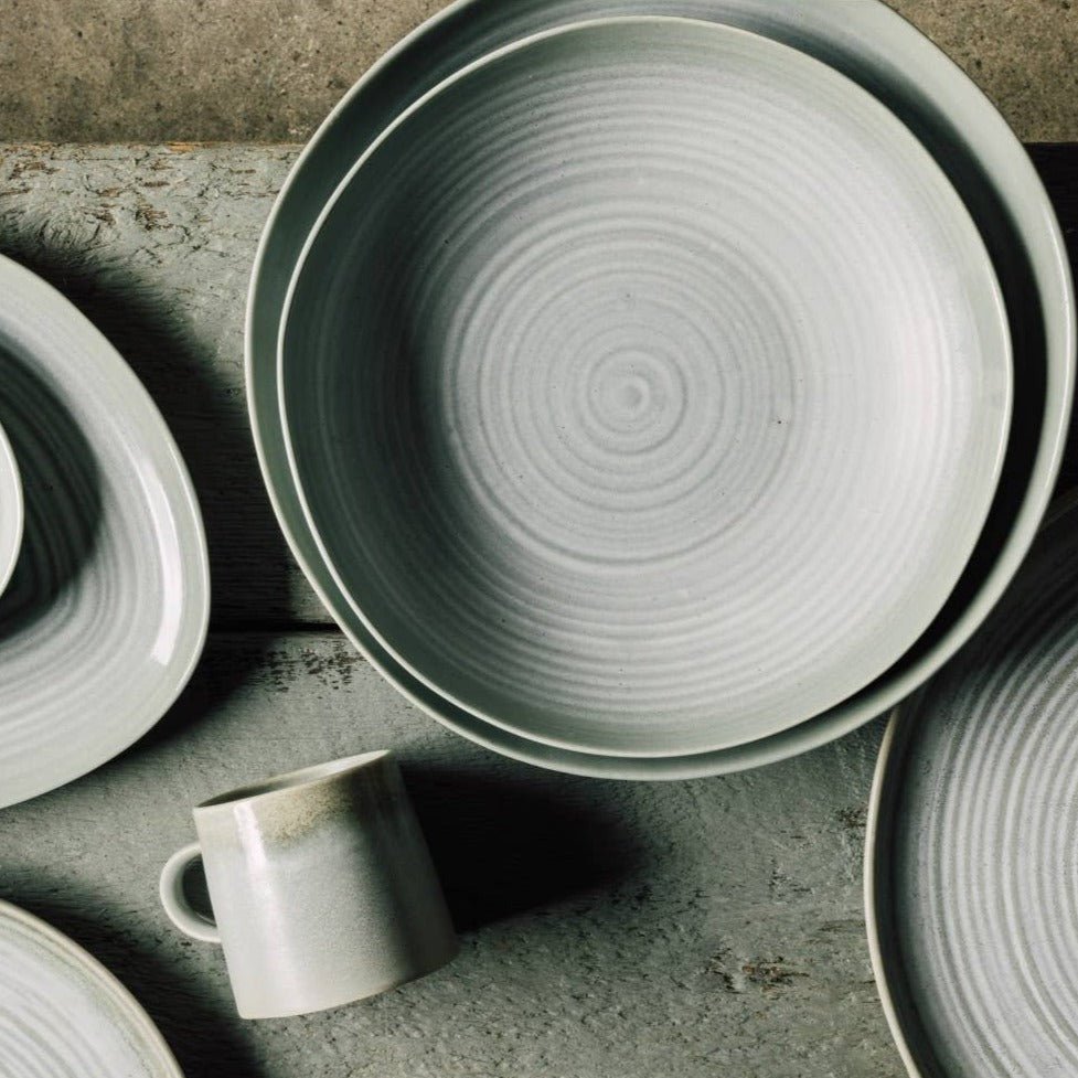 Aquarius Sage Large Serving Bowl - DIGS
