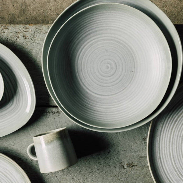 Aquarius Sage Large Serving Bowl - DIGS
