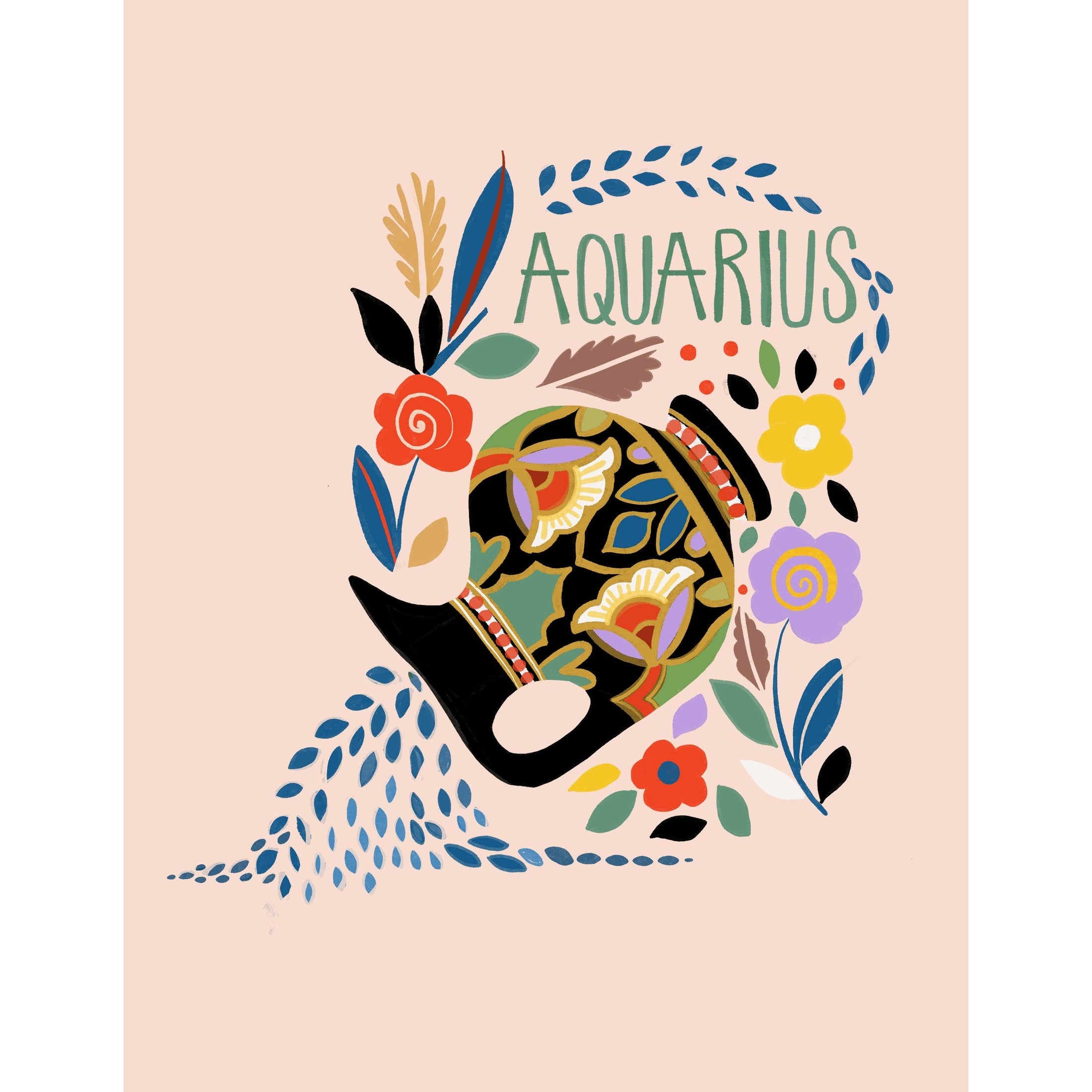 aquarius-zodiac-greeting-card-