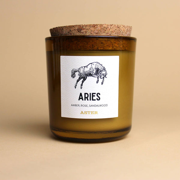 Aries Zodiac Candle - DIGS