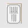 Art Deco Thank You Card - DIGS