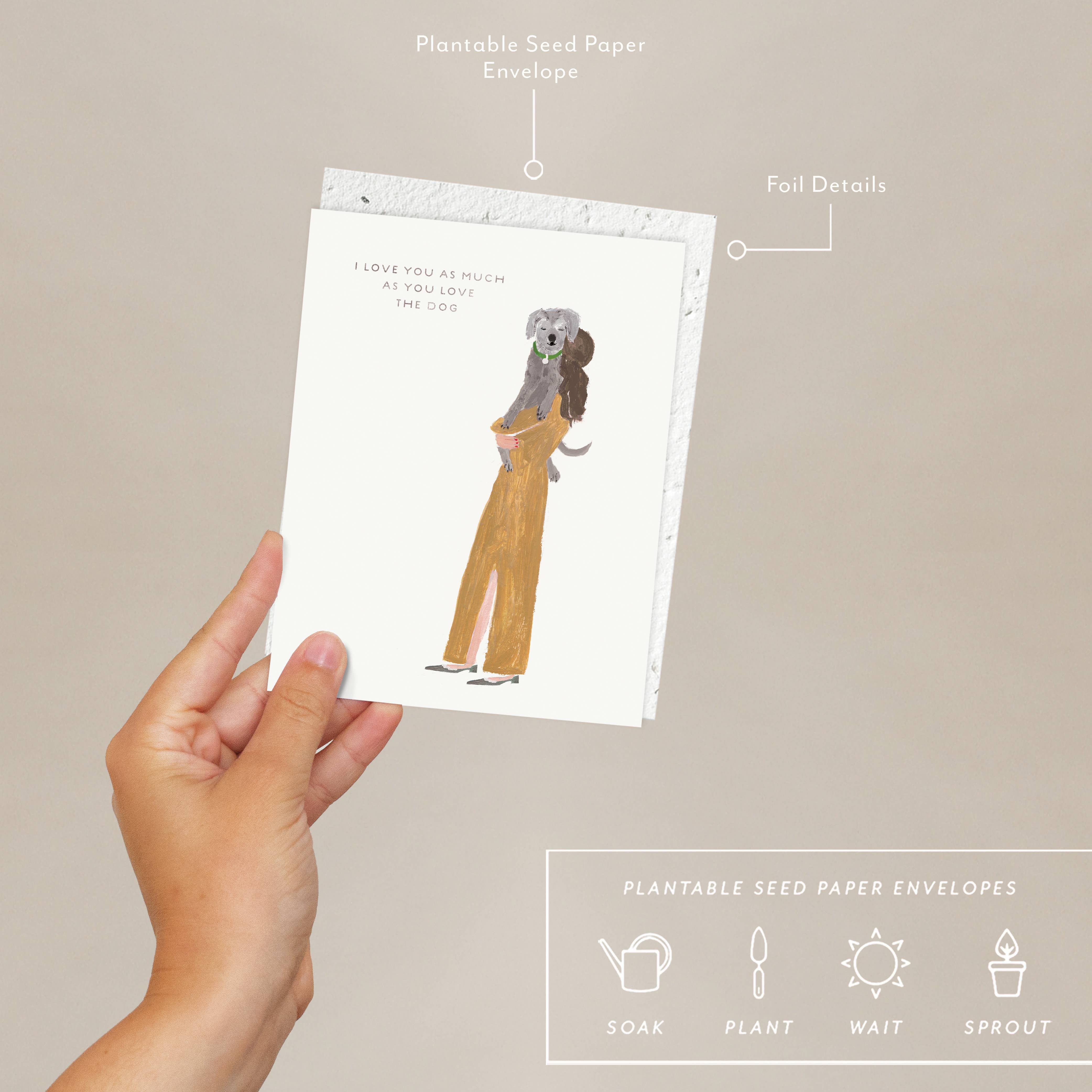 As Much as You Love the Dog Card - DIGS