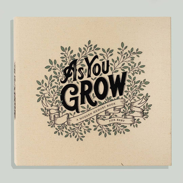 As You Grow: A Modern Memory Book for Baby - DIGS