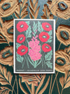 August Month Flowers Card - DIGS
