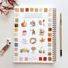 Autumn Watercolor Workbook - DIGS