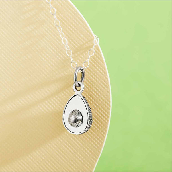 Avocado Sterling Silver 18 Inch Necklace - DIGS