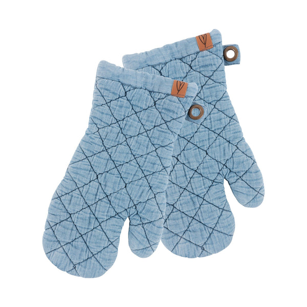 Ayesha Curry Denim Oven Mitt Set of 2 - DIGS