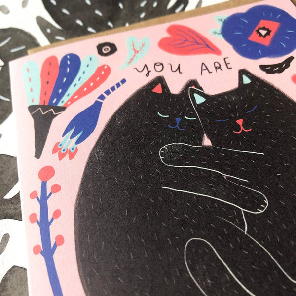 Kitty - My Happy Place Love Card