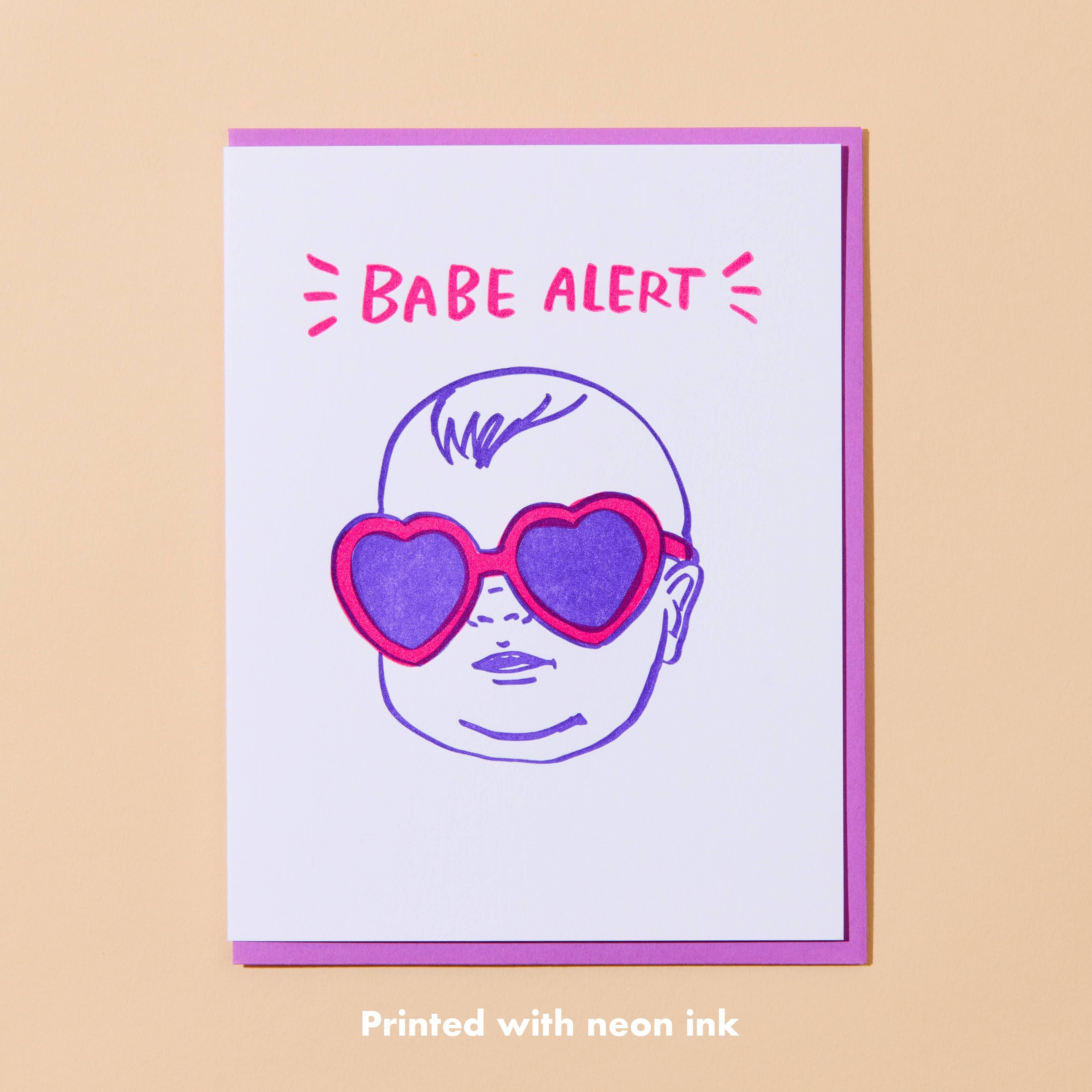 Babe Alert Baby Card - DIGS