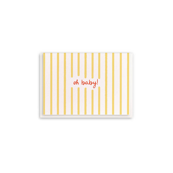 Baby Stripes Enclosure Card - DIGS