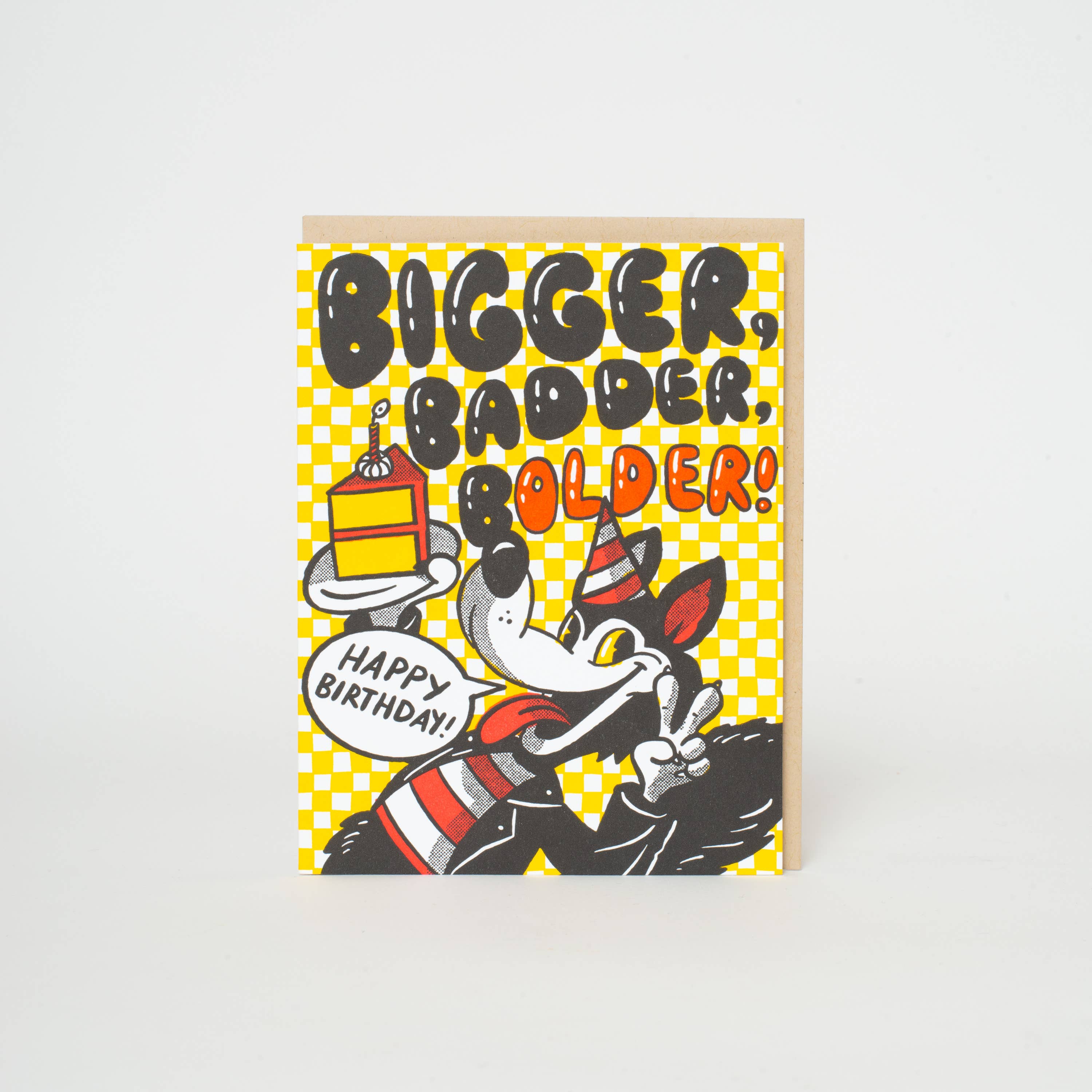 Bad Wolf Birthday Card - DIGS
